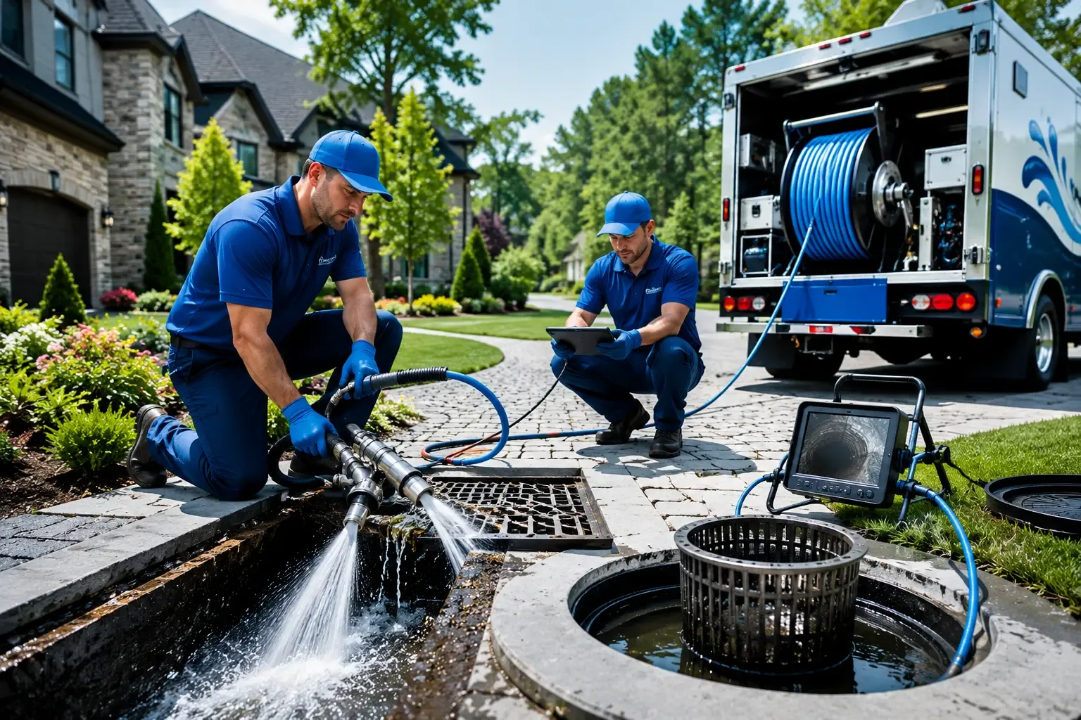 Local outdoor drain cleaning professionals in Odenton, MD