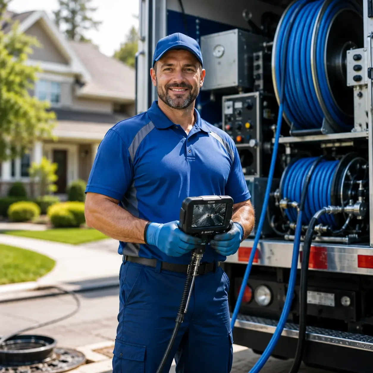 Local outdoor drain cleaning specialists in Odenton, MD